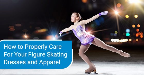 How to properly care for your figure skating dresses and apparel