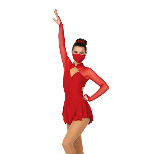 Solitaire F22002P Strappy Back Plain Red