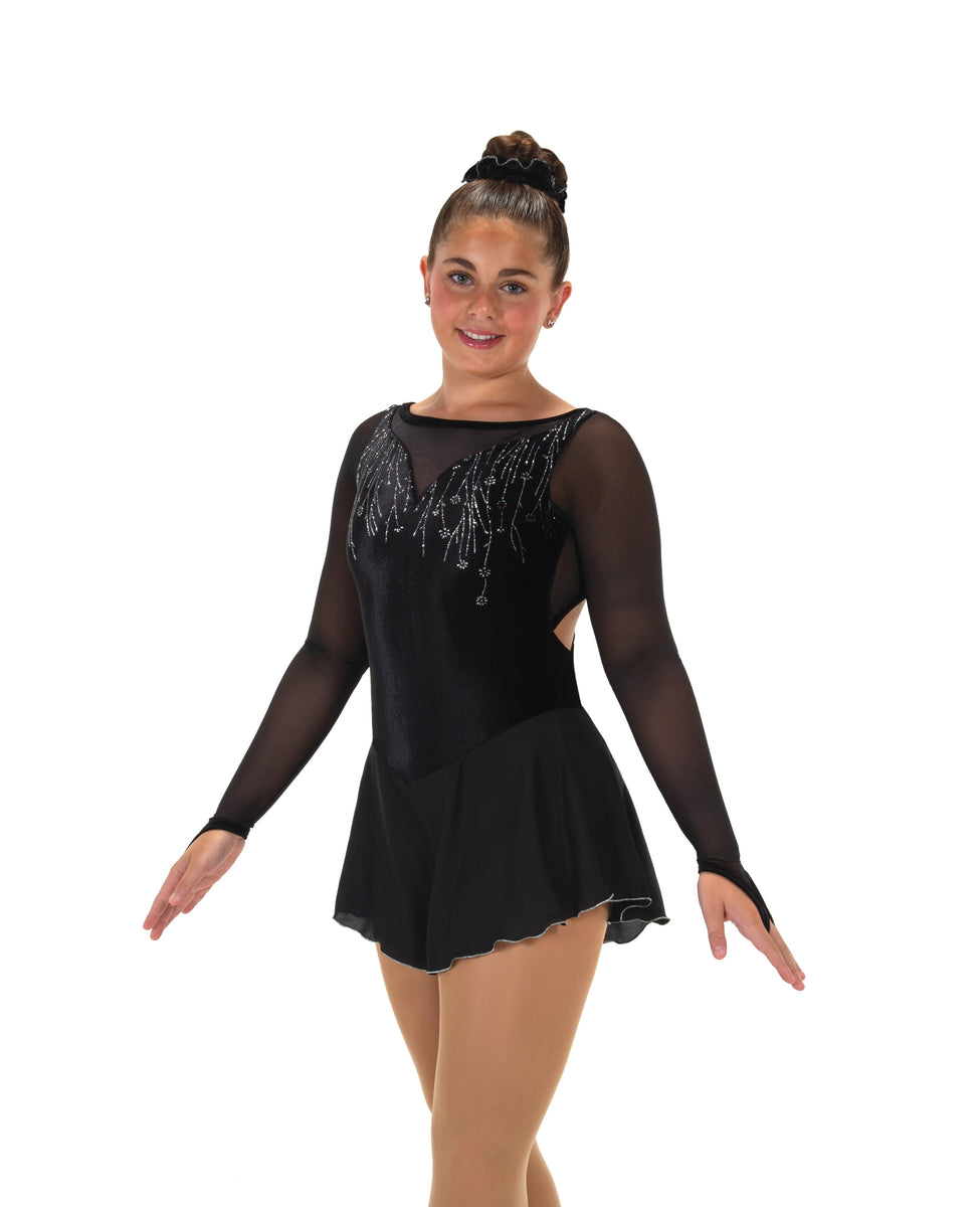 Jerry's 523 Slightly Silver Dress Figure Skating Boutique
