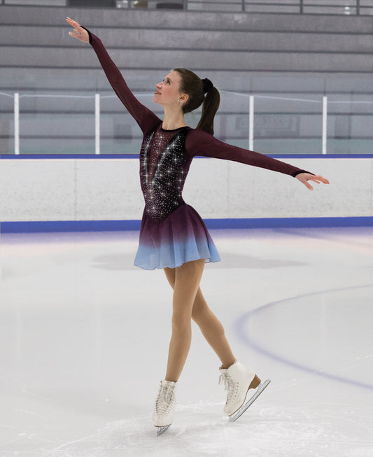 Jerry's 533 Freeze Dress Bordeaux Long Sleeves