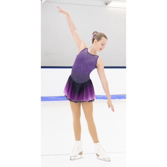 Aurora Ice AA059 Amethyst Ombre Plum Sleeveless