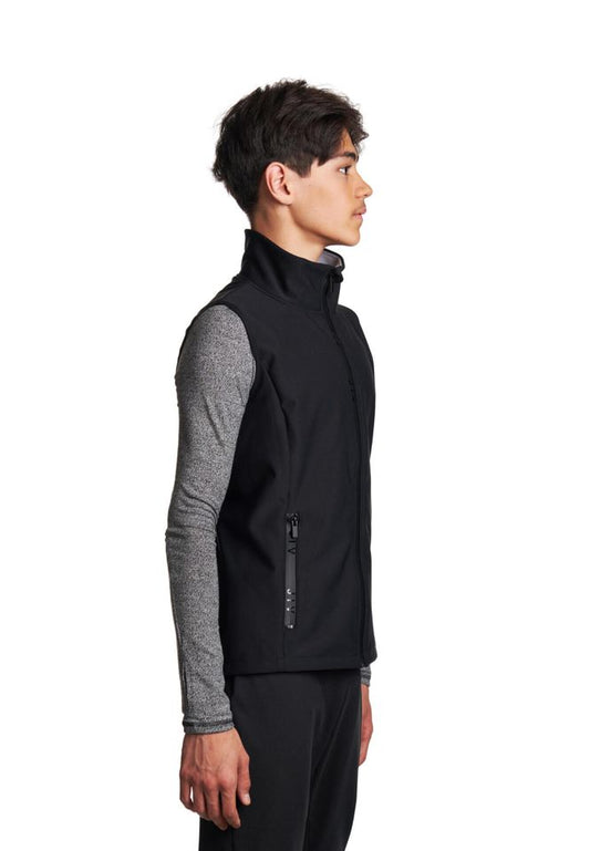 JIV Men's Vest Nordic Youth Black