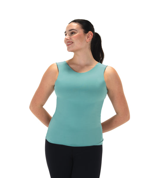 Jerry's S305 Fan Back Tank Top Youth Sea Glass