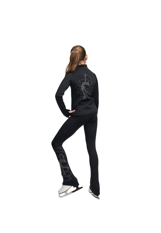 JIV Leggings Layback Black Adult X-Small
