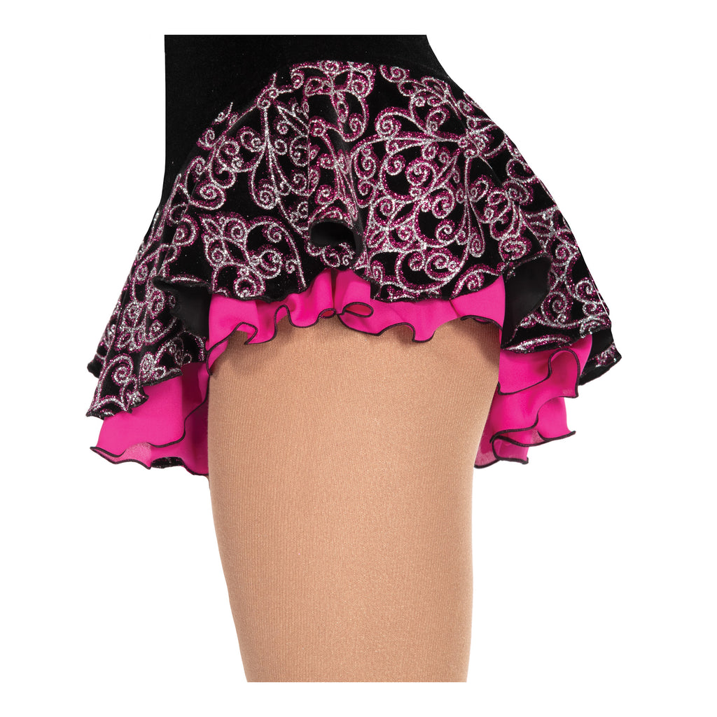 Jerry's 314 Frost Glam Skirt Black-Pink
