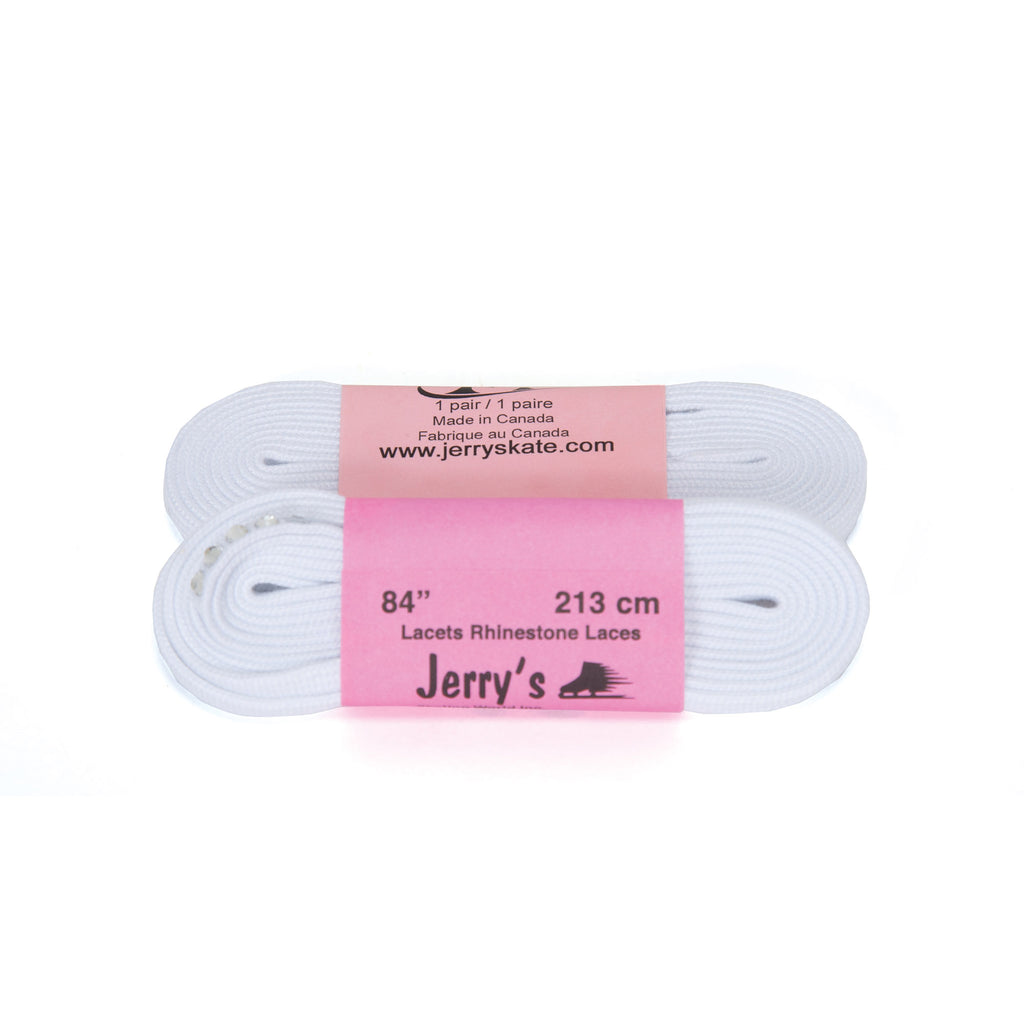 Jerry's 1205 Rhinestone Laces White