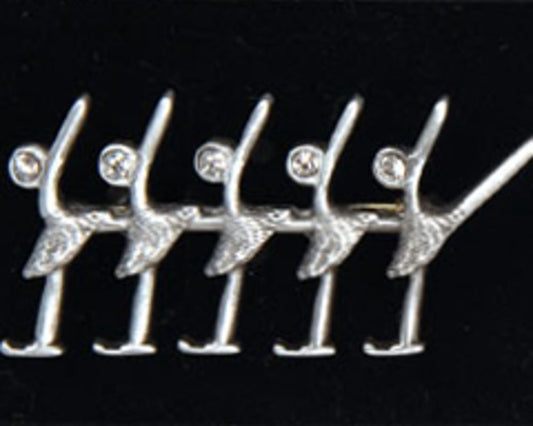 Jerry's 1297 Crystal Synchro Pin Pewter