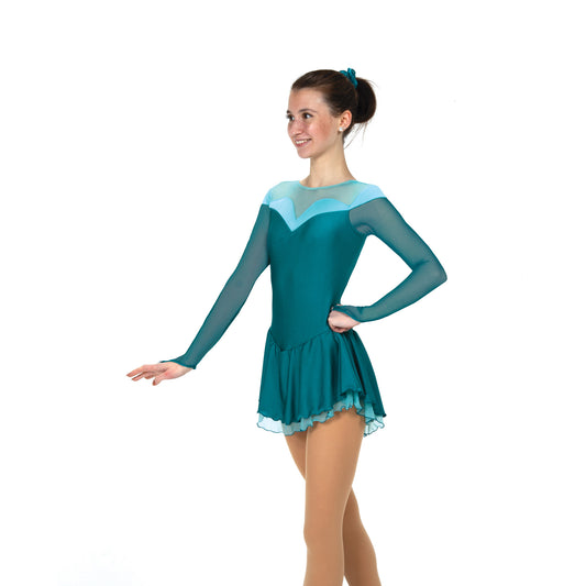 Solitaire F22013 Shaded Sweetheart Plain, Youth Deep Sea