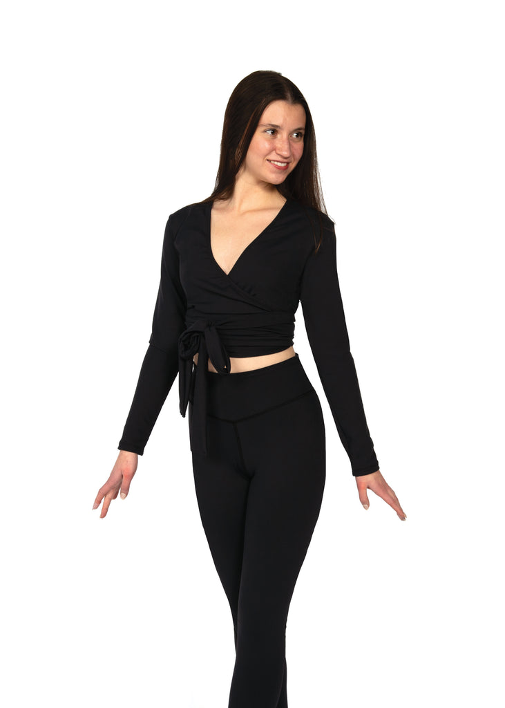 Jerry's 402 Wrap Top Youth Black