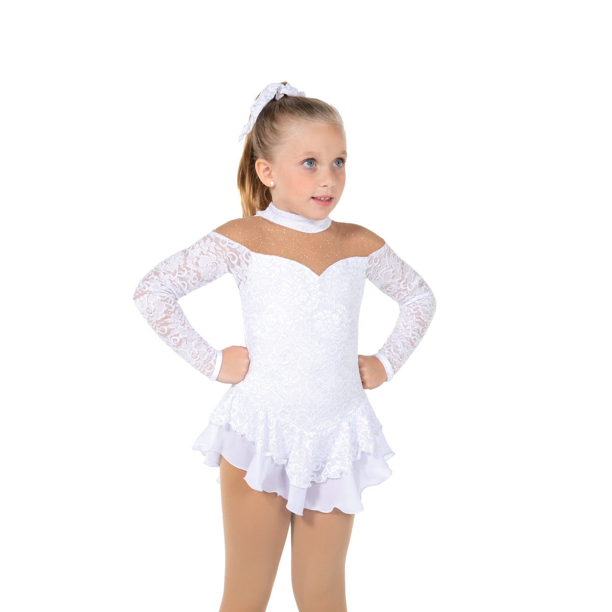 Jerry's 125 Lace Whimsy Dress Youth Figure Skating Boutique