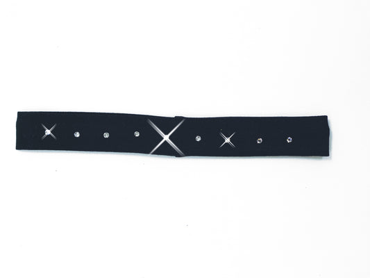 Jerry's 1818 Crystal Headband Black