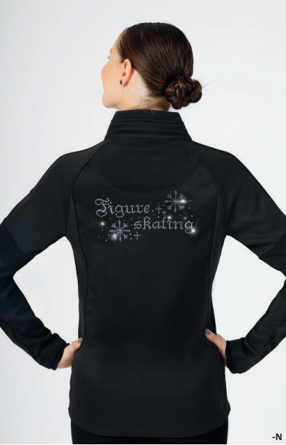 Mondor 24730 Sequins Snowflakes (N) Black