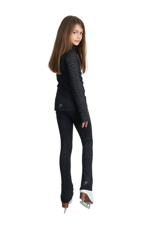 JIV Crystalline Leggings Milkyway Youth Black