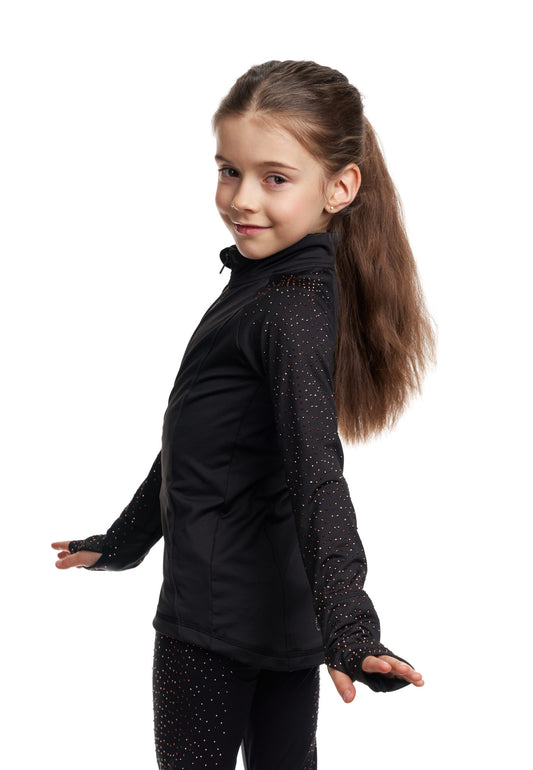 JIV Jacket Milkyway Youth Black Rose Gold
