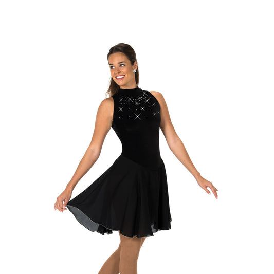 Jerry's 97 Crystal Dance Dress Black Sleeveless