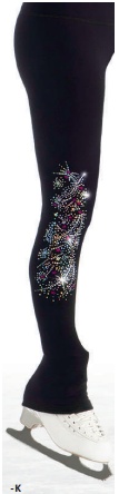 Mondor 24450 Sequins Snowflakes (N) Black