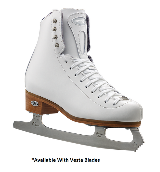 Riedell 23 Stride w Vesta Youth White