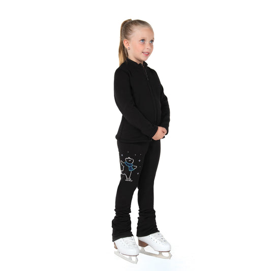 Jerry's S170 Skating Polar Bear Crystal Leggings Youth Black