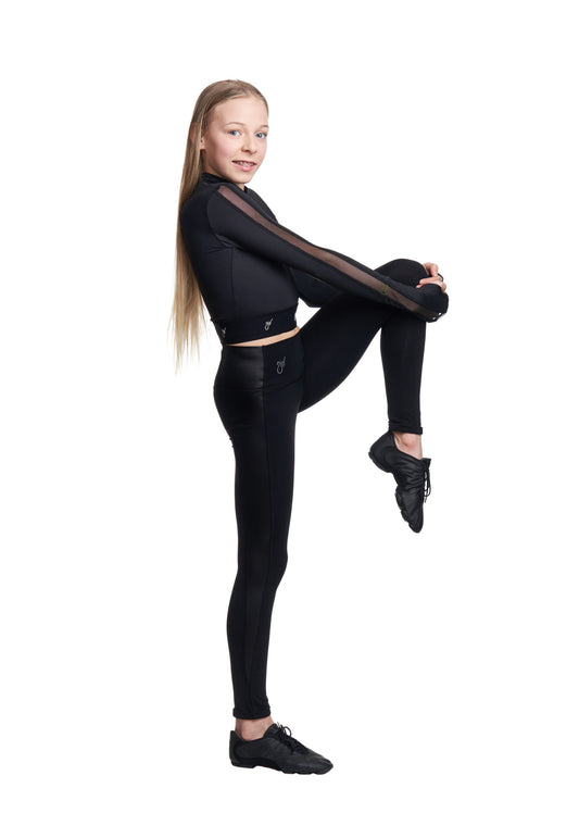 JIV Leggings Strike Youth Black
