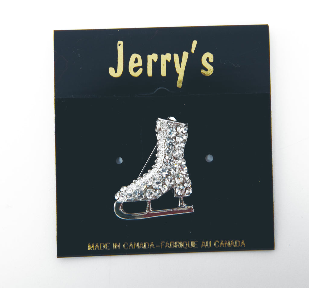 Jerry's 1292 Crystal Skate Pin Clear