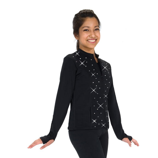 Jerry's 406 Crystal Fleece Jacket Black