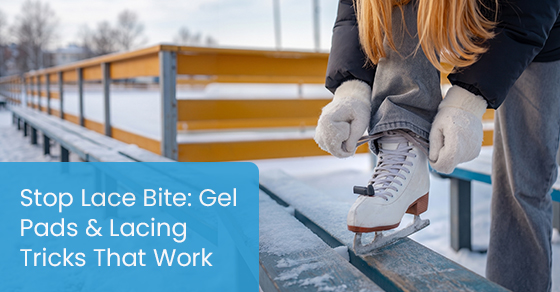Stop lace bite: Gel pads & lacing tricks that work