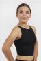 Mondor 3595 Crop Top Black