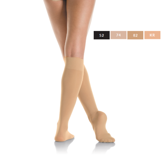 Mondor 104 Knee High 2 Pair Pack Youth Caramel Junior One Size