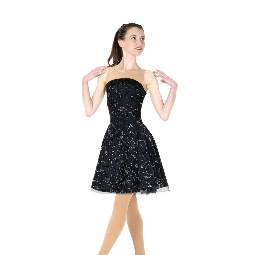 Jerry's 120 Swishy Swing Dress Youth Black Youth 12-14 Sleeveless
