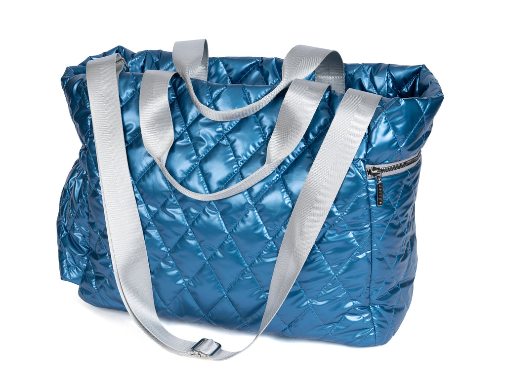 Jerry's 1800 Quilted Puffer Bag Meridan Blue