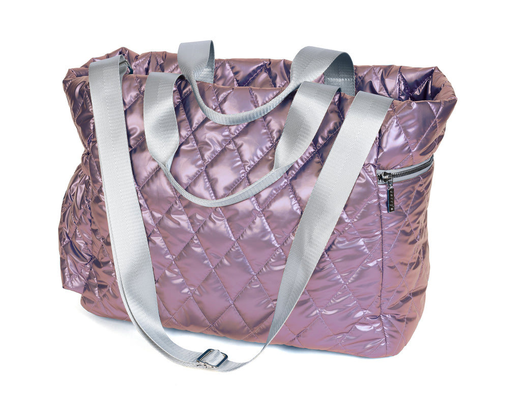 Jerry's 1800 Quilted Puffer Bag Rose Mauve