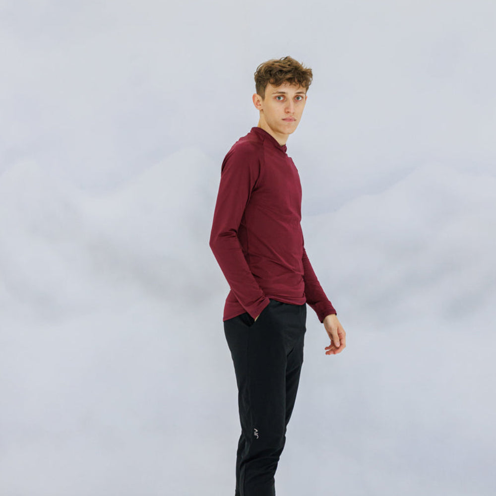 JIV Mens Shirt Luno Youth Bordo