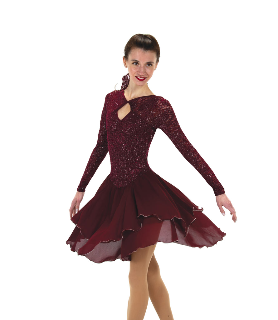 Jerry's 203 Dreamtime Dance Dress Wine Long Sleeves