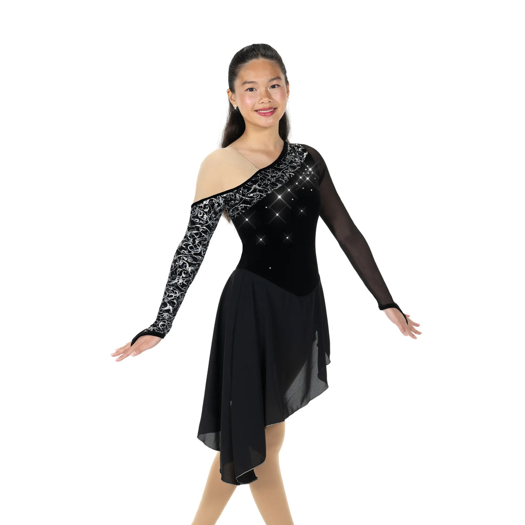 Jerry's 207 Sidestep Dress Black Long Sleeves