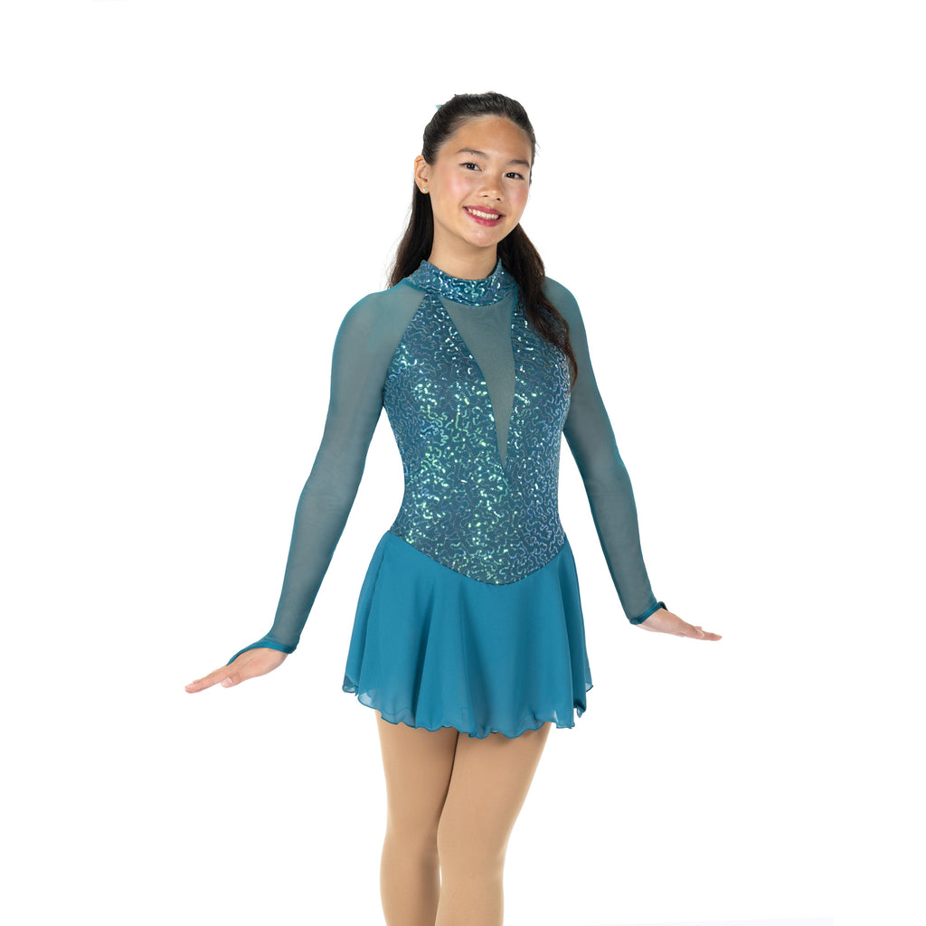 Jerry's 222 Ocean Opal Dress Deep Ocean Long Sleeves