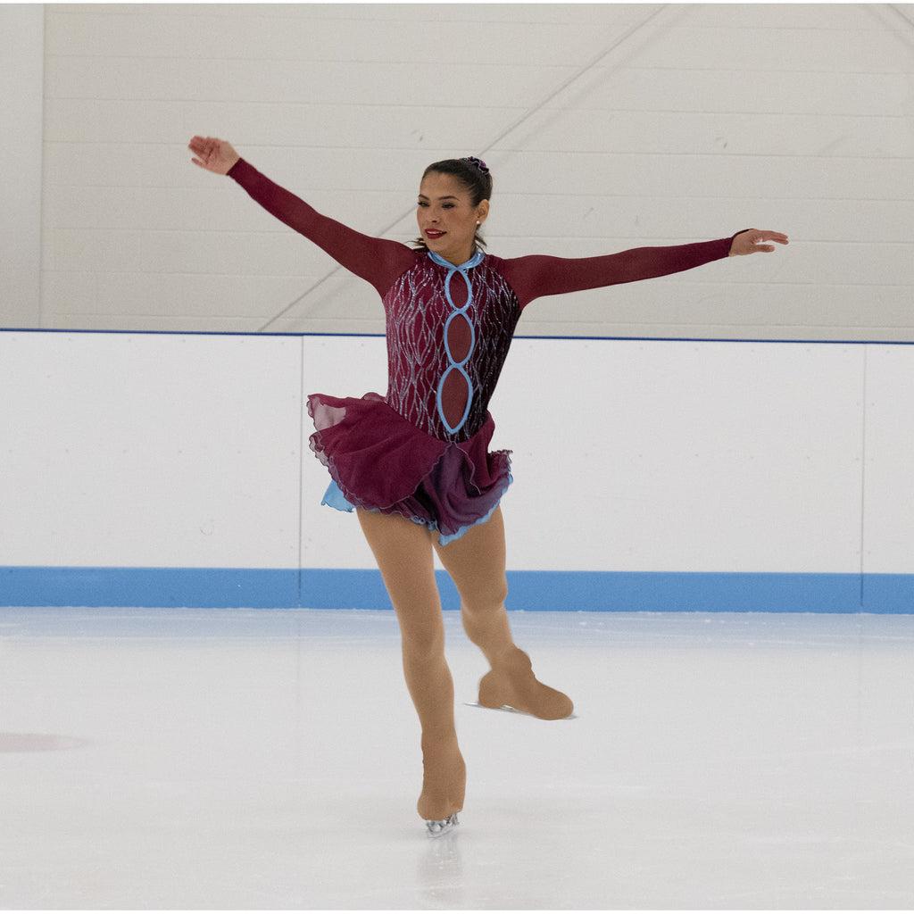 Jerry's 231 Chambord Dress Raspberry Wine Long Sleeves