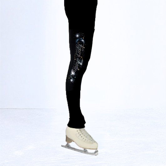 Mondor 24450 Light Sequins Figure Skating (Y) Black Adult Small