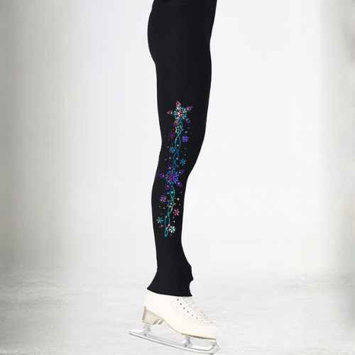 Mondor 24887 Supplex Leggings, Sequins 8G Youth