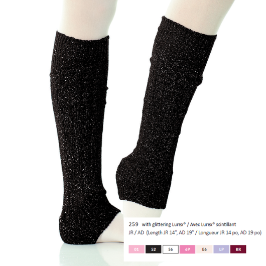 Mondor 259 Leg Warmers Black Adult 19