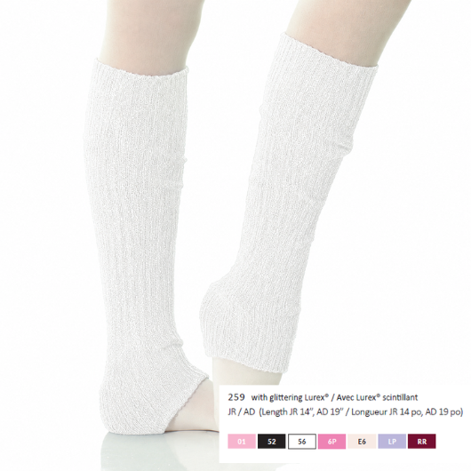 Mondor 259 Leg Warmers White Adult 19