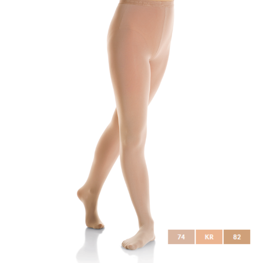 Mondor 3337 Footed Tights Youth Light Tan