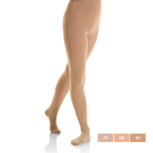 Mondor 3337 Footed Tights Suntan