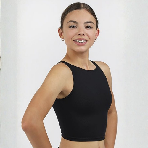 Mondor 3595 Crop Top Black