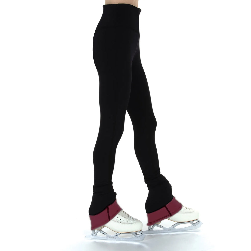Jerry's 387 High Waist Banded Fleece Leggings Youth Wine