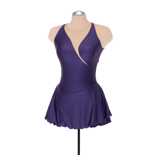 Solitaire F22006 Tapered Cut Plain Plum