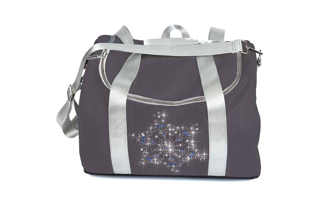 Jerry's 5000 Ice Crystal Duffle Skate Bag Pewter