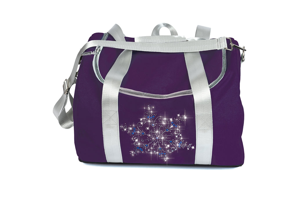 Jerry's 5000 Ice Crystal Duffle Skate Bag Plum