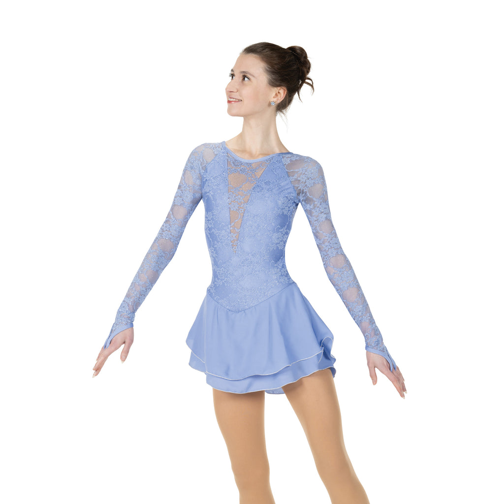 Jerry's 523 Lace Lovers Dress Youth Blue Youth 12-14 Long Sleeves