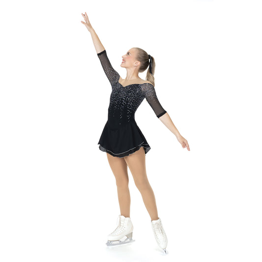 Jerry's 534 Freezing Rain Dress Youth Black Ice Youth 12-14 Off-the-Shoulder