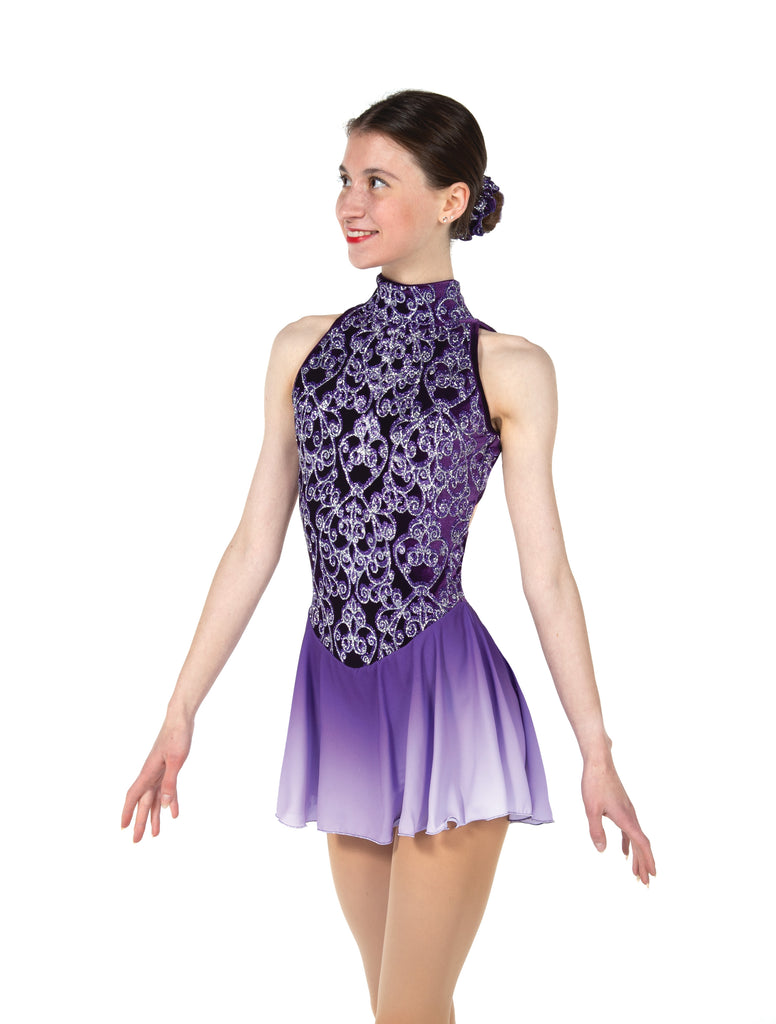 Jerry's 547 Clematis Dress Purple Petal Sleeveless